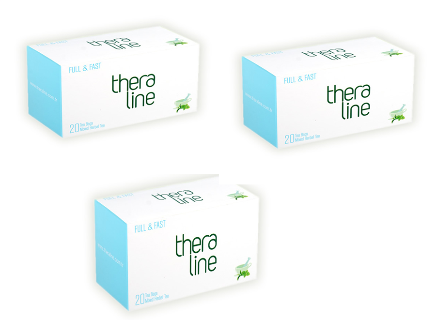 Thera Line Full & Fast Bitkisel Çay 3 kutu 60 Adet Özel Fiyat