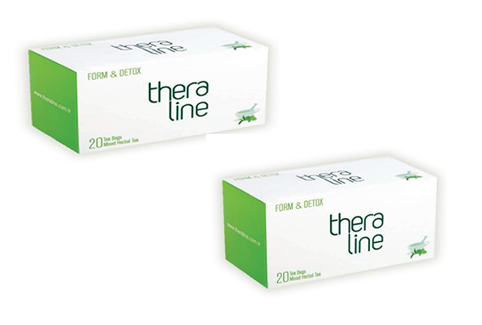 Thera Line Form & Detox Bitkisel Çay 2 kutu 40 adet Özel Fiyat