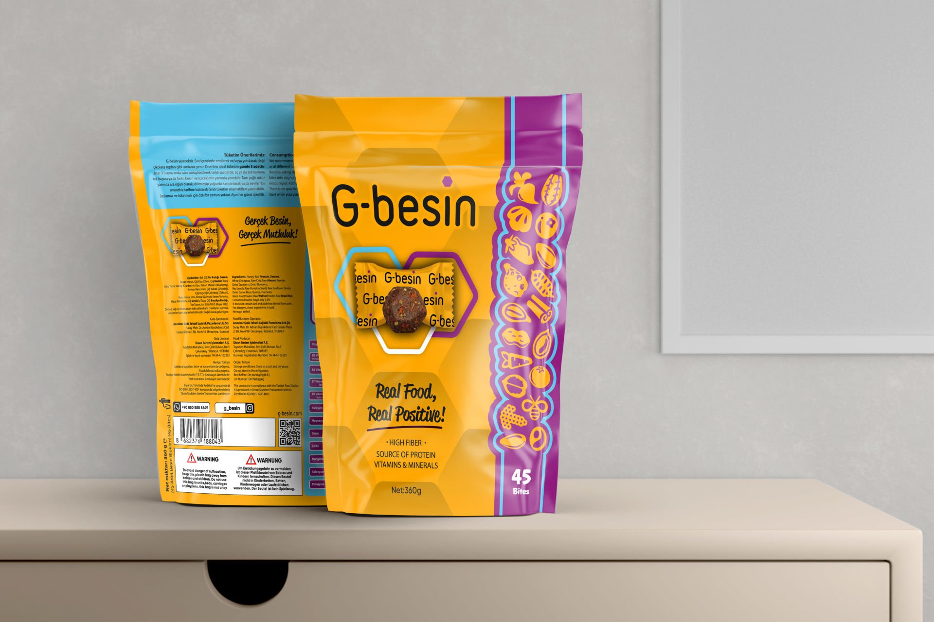 G-besin 2 Doypack (90adet) G-besin15GÜN